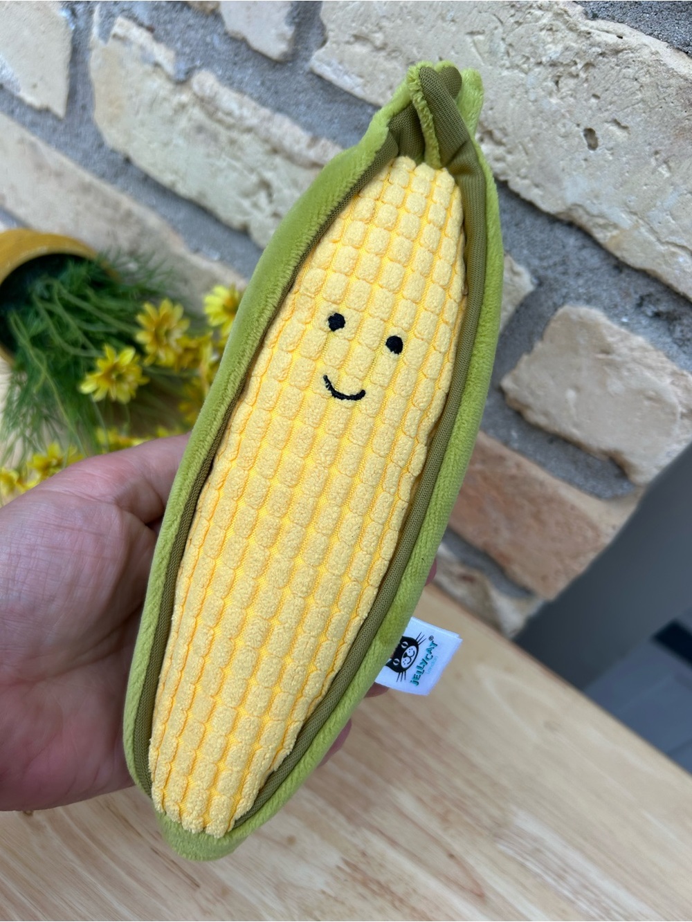 Jellycat Vivacious Vegetable Sweetcorn